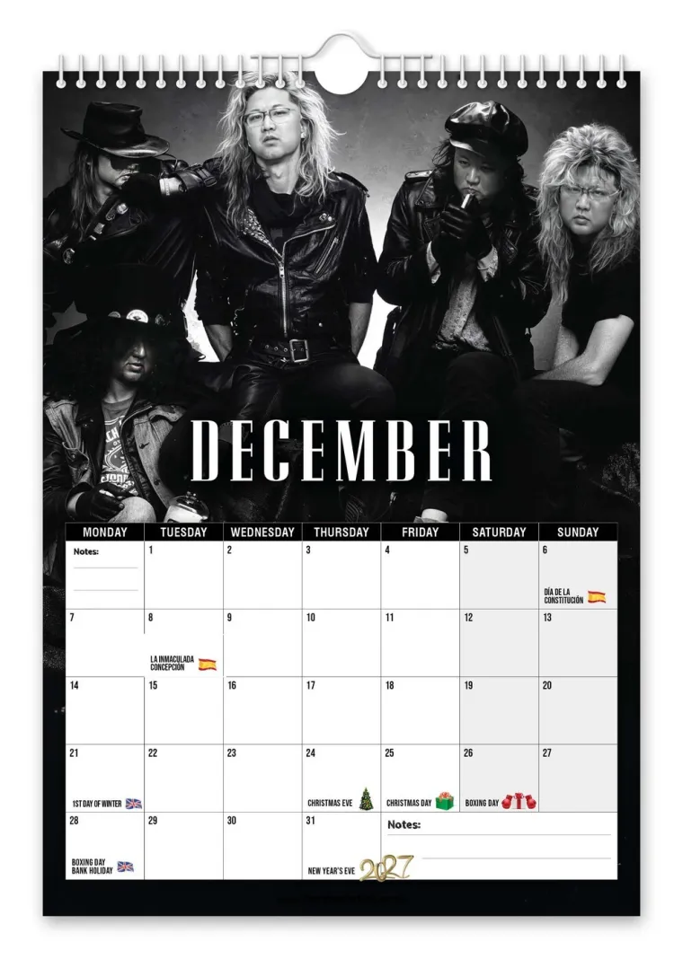 Kalendar za 2026. koji morate vidjeti! Najpoznatiji diktator na svijetu postao član benda Guns N' Roses