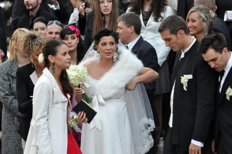 Biv&scaron;i IT par: Ovako je izgledalo glamurozno vjenčanje Ivane Paris i Dina Bubičića prije 15 godina