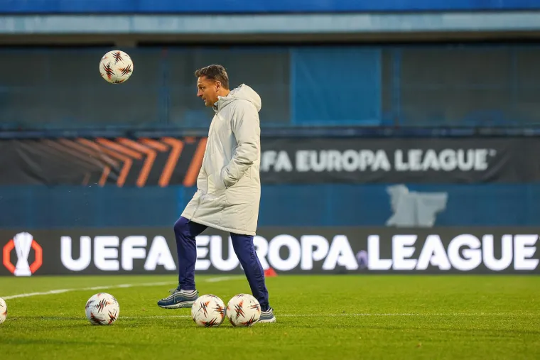 Kovačević se igrao s loptom, prelomio i donio veliku odluku uoči Celte! No, jednog se jako boji