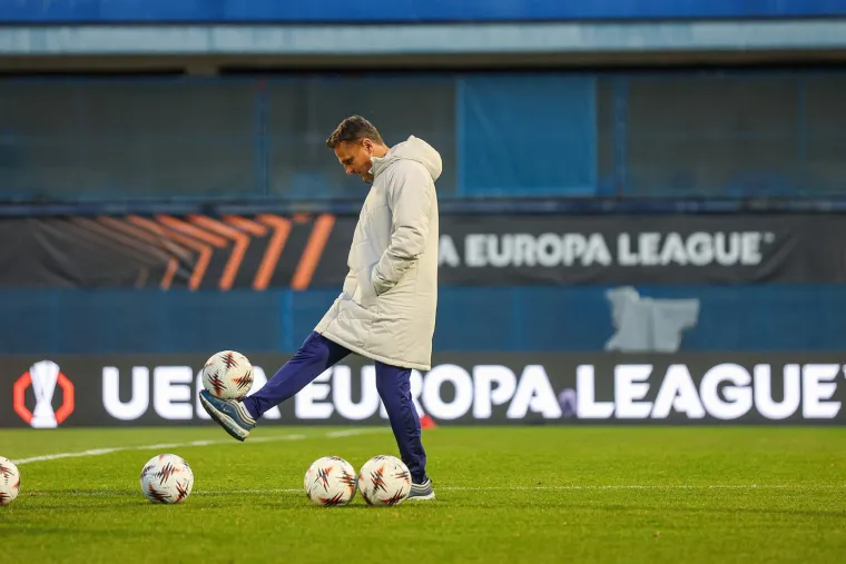 Kovačević se igrao s loptom, prelomio i donio veliku odluku uoči Celte! No, jednog se jako boji