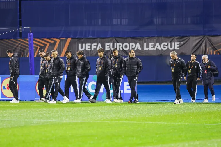 &Scaron;panjolci s neba pali na Maksimir: Pogledajte &scaron;to su radili u Zagrebu uoči sraza s Modrima