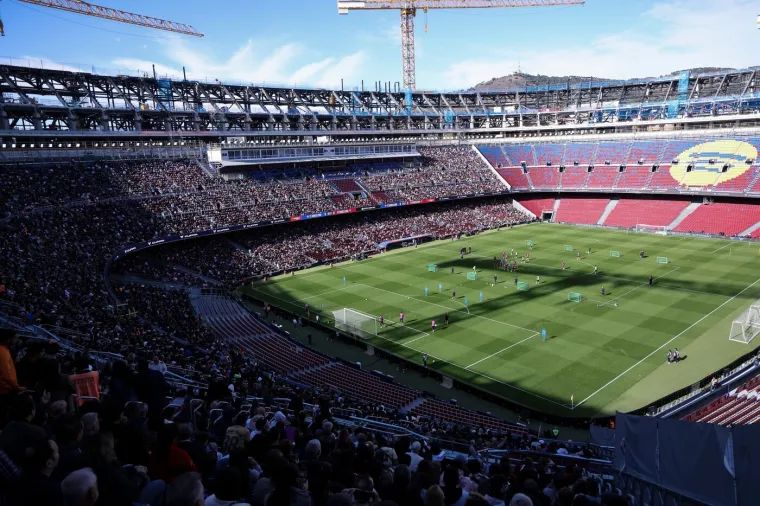 Sveti&scaron;te Blaugrane ponovno otvoreno: Pogledajte prve scene s novog Camp Noua