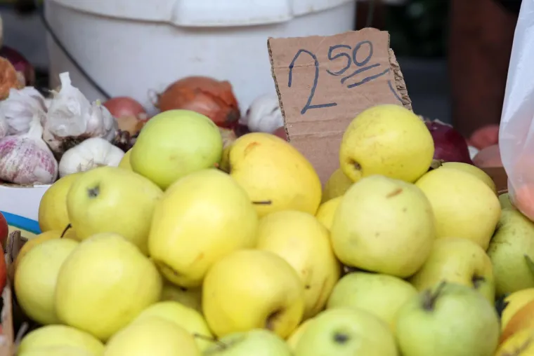 Je li ovo preskupo? Orasi 15 eura, jabuke tri, pogledajte cijene na hrvatskoj tržnici
