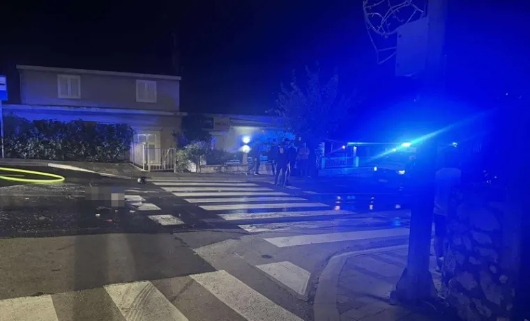 Detalji horora na jugu Hrvatske: Motocikl potpuno izgorio nakon sudara s automobilom