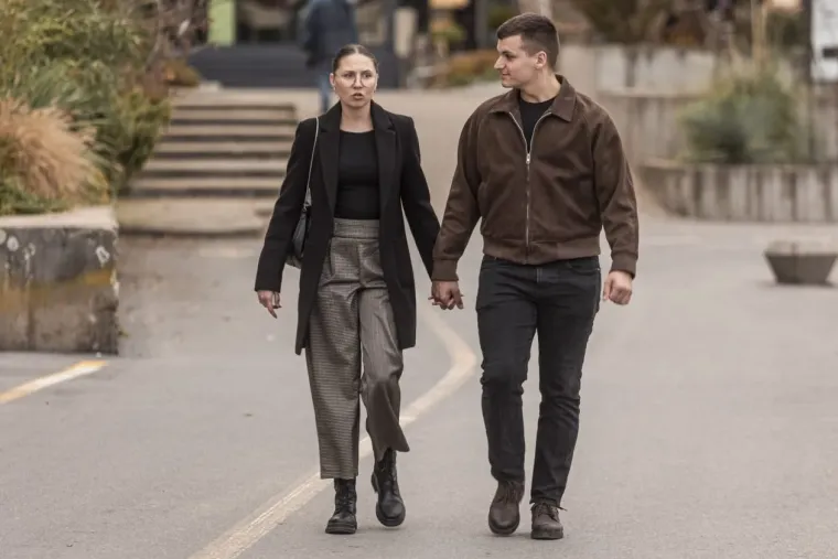 Romantika na osječkoj promenadi: S ovih slatkih golupčića nitko nije skidao pogled