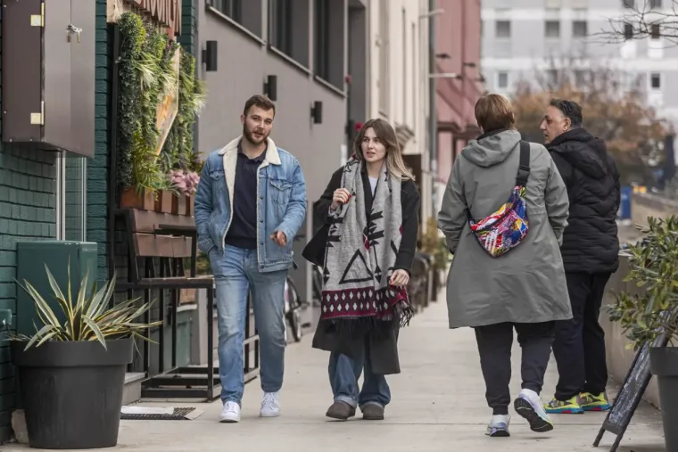 Romantika na osječkoj promenadi: S ovih slatkih golupčića nitko nije skidao pogled