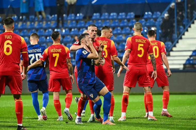 Pogledajte &scaron;to je Crnogorac napravio Vatrenom! Primio se Hrvat za lice i jedva stajao na nogama