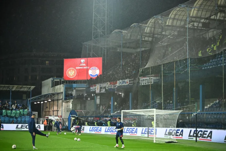 U Podgorici se spominjale 'usta&scaron;e' i 'četnici', Hrvate zamijenili s reprezentacijom Srbije!?