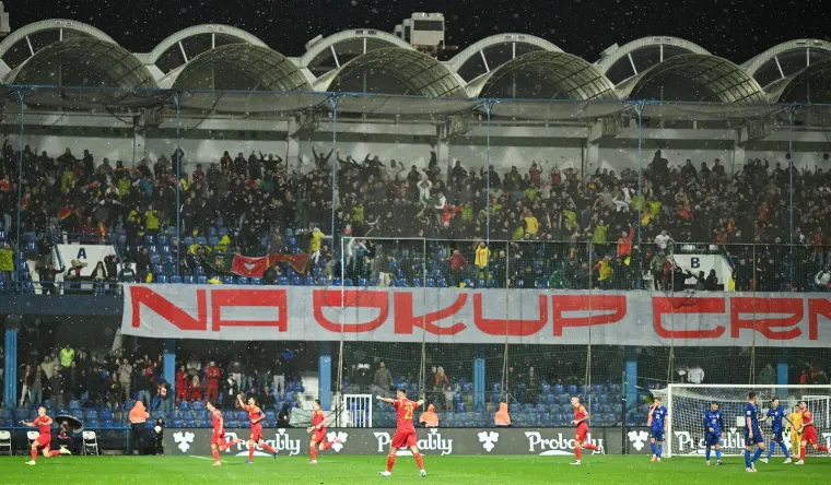 U Podgorici se spominjale 'usta&scaron;e' i 'četnici', Hrvate zamijenili s reprezentacijom Srbije!?