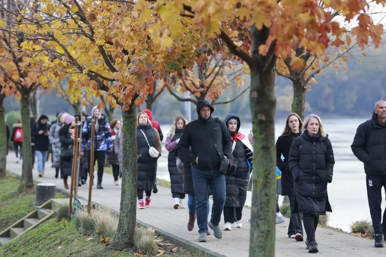Prizori iz zraka od kojih prolaze trnci: Brat Nicoliera u Koloni sjećanja, pogledajte tko je jo&scaron; sve do&scaron;ao
