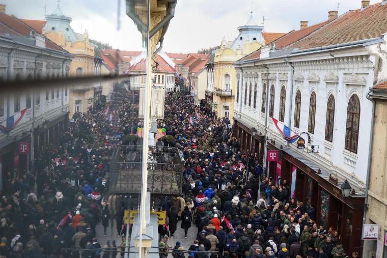 Prizori iz zraka od kojih prolaze trnci: Brat Nicoliera u Koloni sjećanja, pogledajte tko je jo&scaron; sve do&scaron;ao