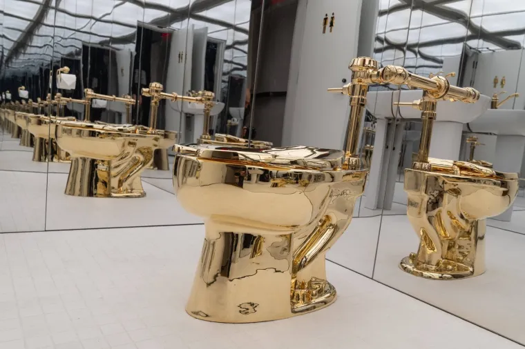 WC &scaron;koljka od 100 kilograma zlata prodana na dražbi: Otkriveno za koju cijenu