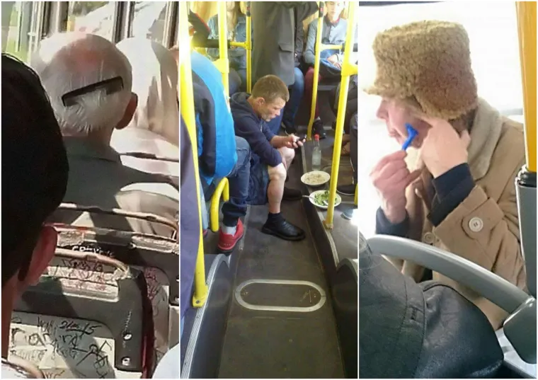 Tek nakon ovih fotki moći ćete reći da ste u gradskom prijevozu vidjeli baš sve