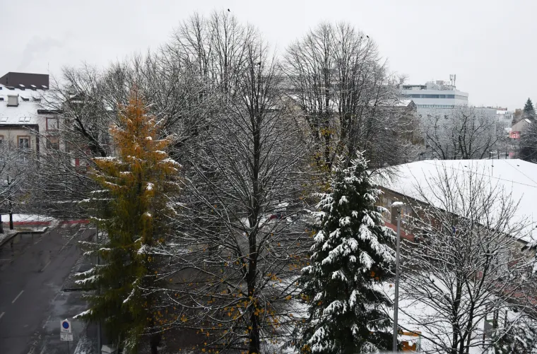 Sisak se probudio u snijegu! Ulice, krovovi i gradski parkovi pod bijelim prekrivačem