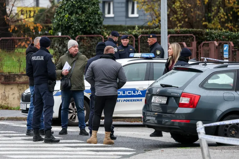 Policijske trake i 'plavci' pred Vjesnikom: Počeo očevid koji bi mogao trajati danima, evo za&scaron;to