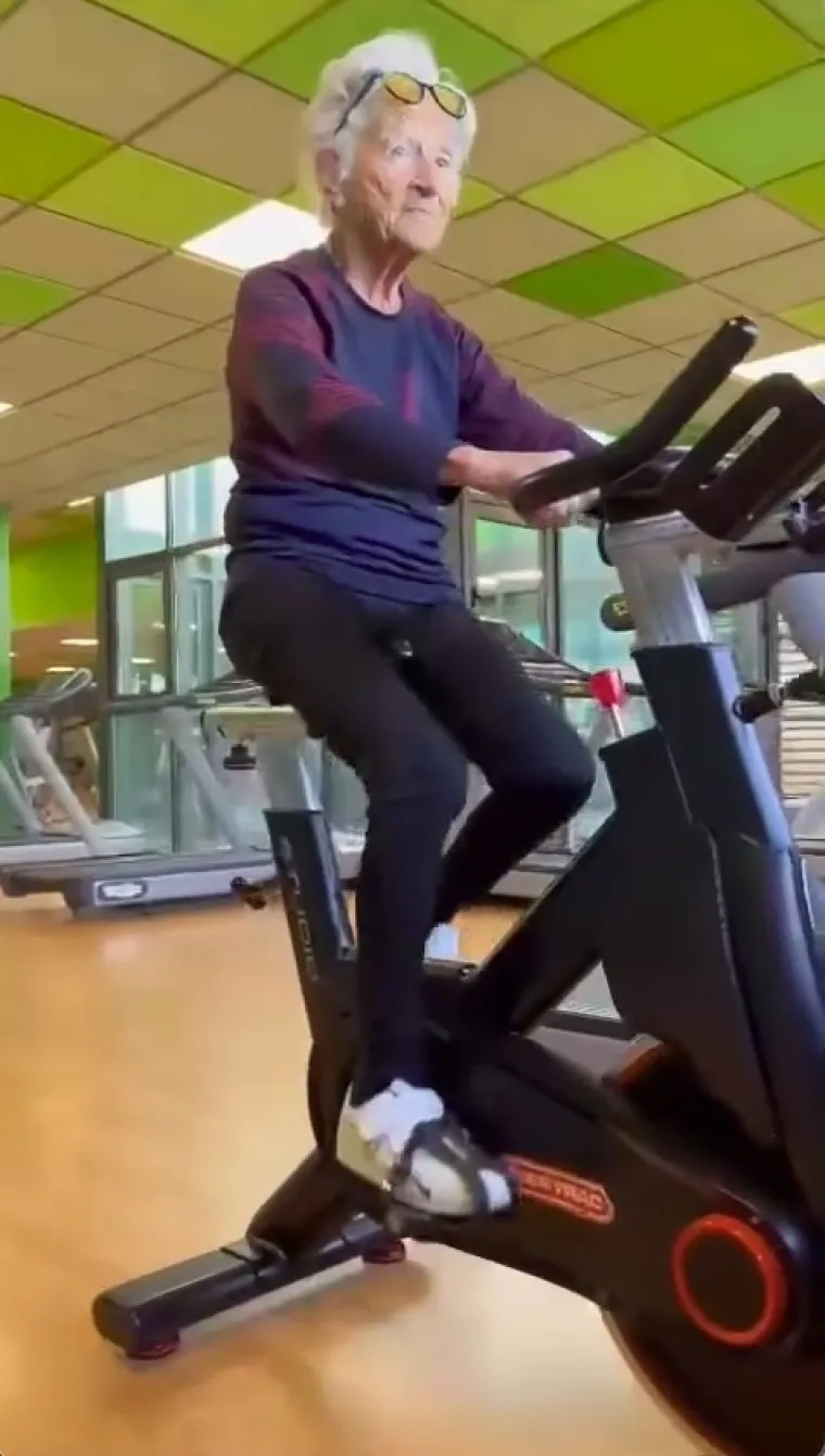 Radije najstarija u teretani nego najmlađa u staračkom: Ima 101 i svakog dana udara treninge!