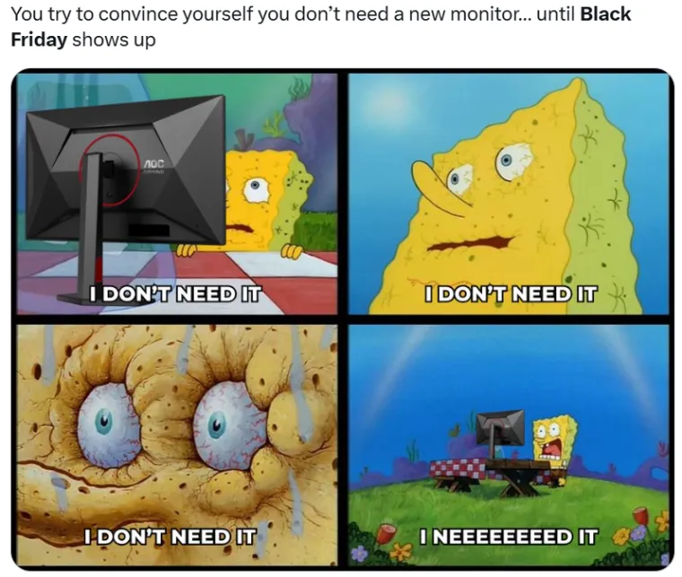 Internetom kruže urnebesni memovi o Crnom petkom: Neki će vas baš dobro nasmijati