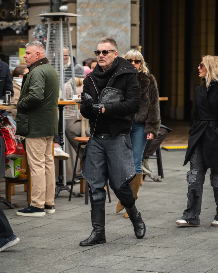 Kao da su iza&scaron;li iz holivudskog filma: Ovaj dvojac privlačio je poglede prolaznika u centru Zagreba