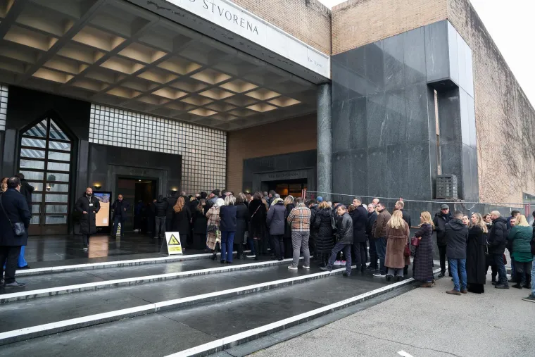 Od Sanjina &Scaron;panovića oprostili se predsjednik Milanović, brojni političari te kolege i suborci