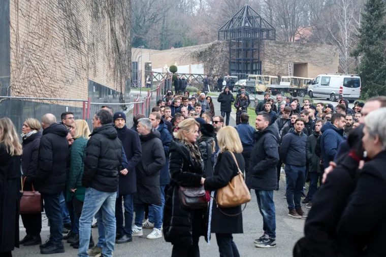 Od Sanjina &Scaron;panovića oprostili se predsjednik Milanović, brojni političari te kolege i suborci