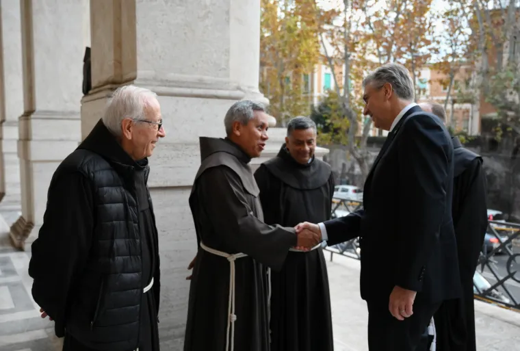 Pogledajte &scaron;to su sve Plenković i ministri radili u Vatikanu: 'Pozvat ćemo papu Lava u Hrvatsku'