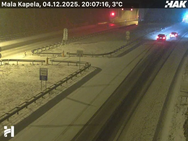 Snijeg zameo autocestu A1: HAK izdao upozorenje vozačima