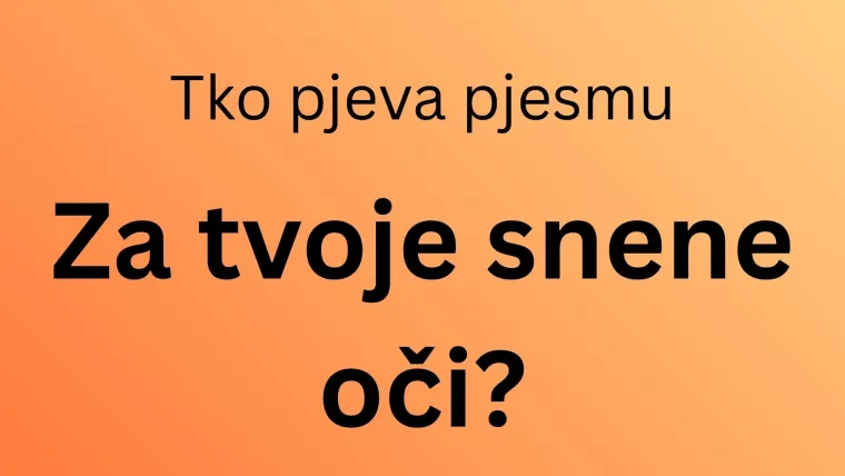 Znate li tko su izvođači ovih poznatih trash pjesama? Svi moraju imati barem pet točnih