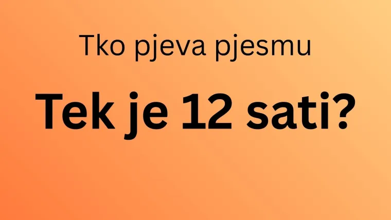 Znate li tko su izvođači ovih poznatih trash pjesama? Svi moraju imati barem pet točnih