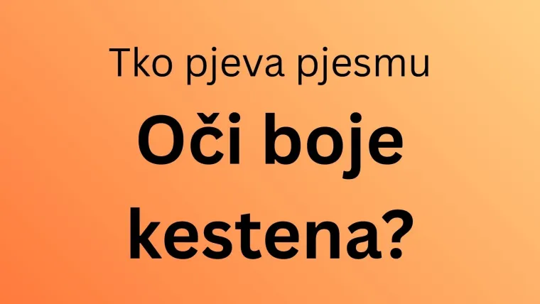 Znate li tko su izvođači ovih poznatih trash pjesama? Svi moraju imati barem pet točnih