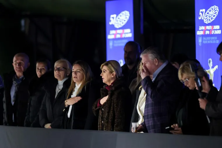 Jeste li vidjeli s kime je Kolinda 'uhvaćena' na Zlatnoj pirueti? Dugo nisu snimljeni zajedno