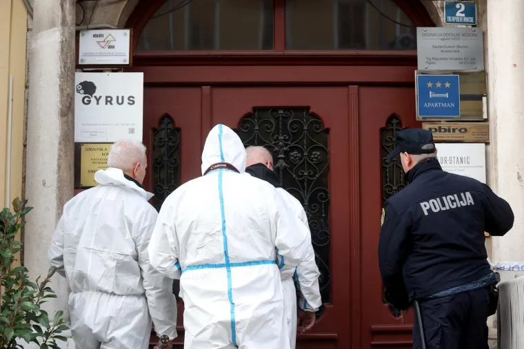 Ovo je mjesto stravičnog femicida u Rijeci: Žena na smrt izbodena na stubištu