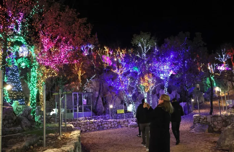 Pogledajte bajkovite prizore Božićnog sela: Osvijetljeno je s čak 4,5 milijuna lampica