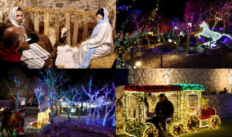 Pogledajte bajkovite prizore Božićnog sela: Osvijetljeno je s čak 4,5 milijuna lampica