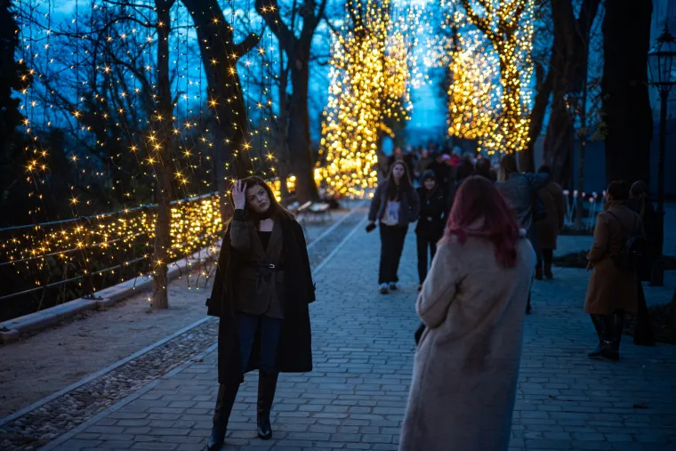 Bajkoviti Mjesečev vrt: Obnovljeno šetalište savršeno je mjesto za adventsku fotografiju