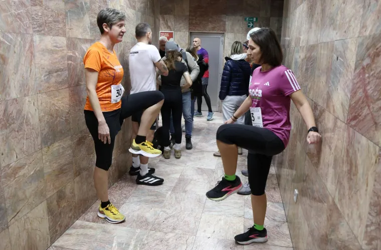 Posebna utrka: Krv i znoj po stepenicama najpoznatijeg zagrebačkog nebodera