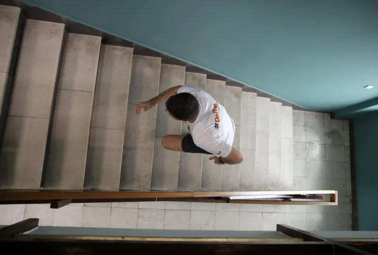 Posebna utrka: Krv i znoj po stepenicama najpoznatijeg zagrebačkog nebodera