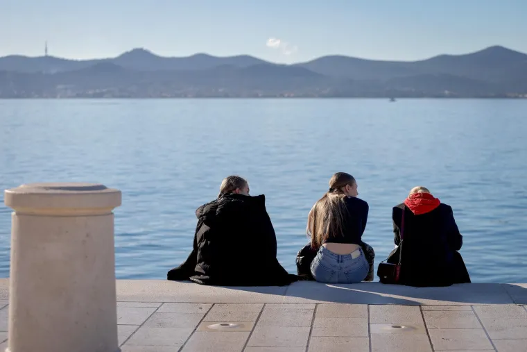 Ma je li ovo modna pista ili centar Zadra? Ove djevojke osvojile su poglede slučajnih prolaznika