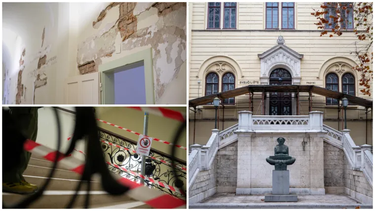 S dvije godine ka&scaron;njenja kreće obnova Pravnog fakulteta: Pogledajte &scaron;tetu od potresa