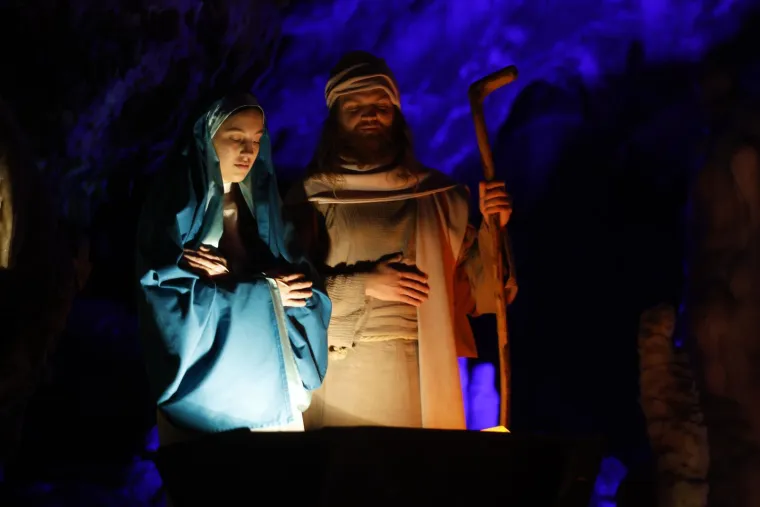 Pogledajte nestvarne prizore iz &scaron;pilje u na&scaron;em susjedstvu: Žive jaslice i mistika biblijskog čuda