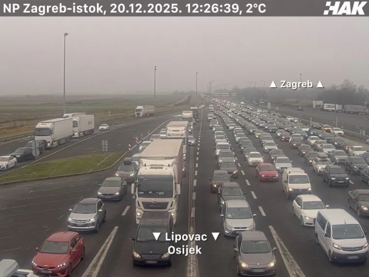 Velike gužve na autocesti i graničnim prijelazima: HAK izdao upozorenja