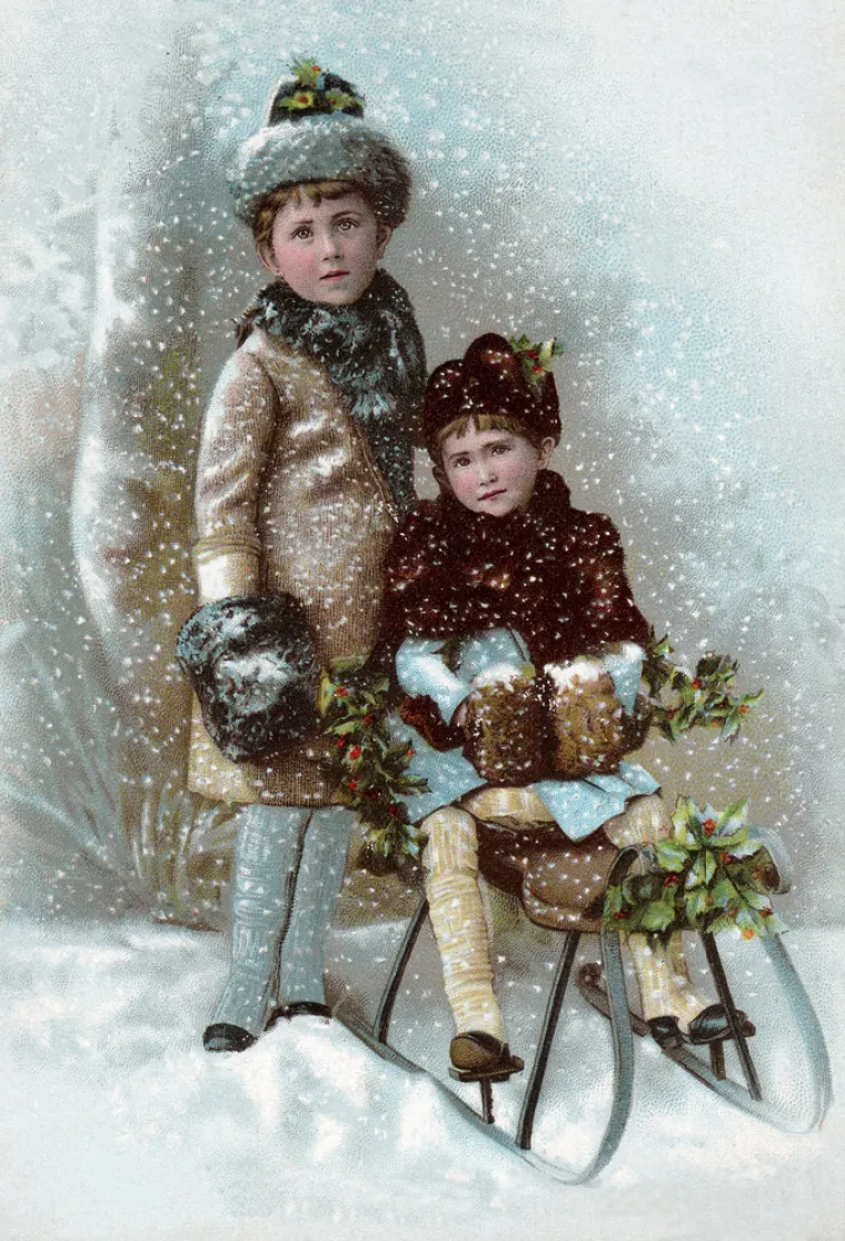 Sjećate li se ovih božićnih čestitki? Njihove ilustracije stvarale su pravu blagdansku čaroliju