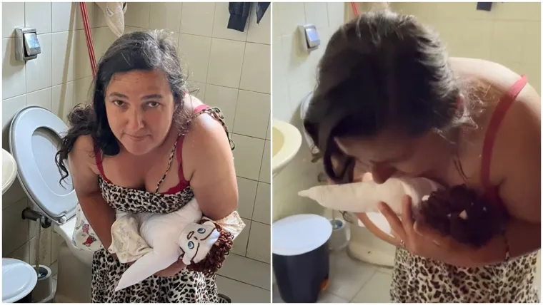 Ovo je najluđa vijest koju ste čuli ovih dana: Žena u kupaonici rodila četvrtu krpenu lutku