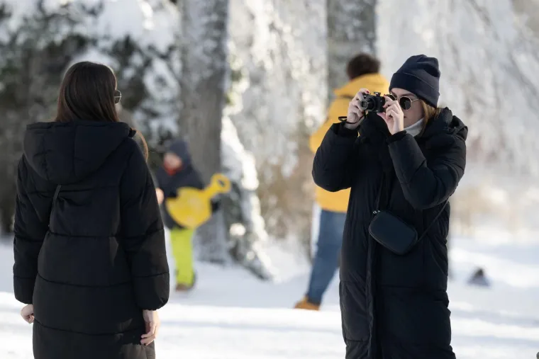 Božićna čarolija na Sljemenu! Zagrepčani uživali u snježnoj idili: Pogledajte fotografije