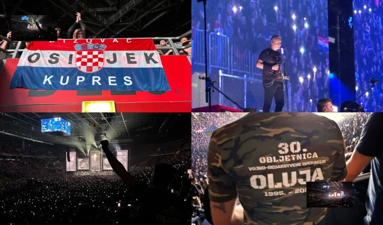 Krenulo je ludilo! Nakon Hipodroma, Thompson napunio i Arenu: Pogledajte uzavrelu atmosferu