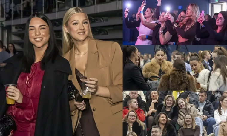 Lijepe Slavonke na koncertu srpskog slavuja u hrvatskom gradu: Pogledajte atmosferu