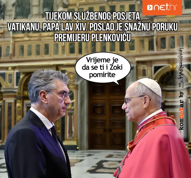 Plenković kod Lava, a prosvjednici ispred Toma&scaron;evićeva stana zbog Thompsona: Ovako ste se smijali u prosincu