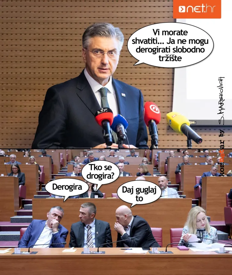 Plenković kod Lava, a prosvjednici ispred Toma&scaron;evićeva stana zbog Thompsona: Ovako ste se smijali u prosincu