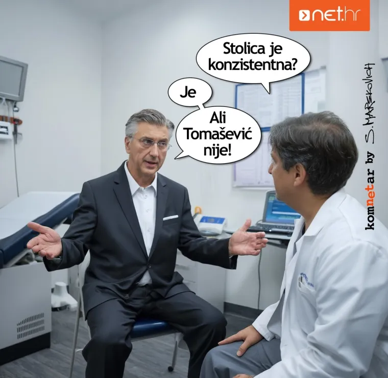 Plenković kod Lava, a prosvjednici ispred Toma&scaron;evićeva stana zbog Thompsona: Ovako ste se smijali u prosincu