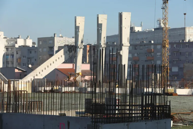 Kranjčevićeva nikad bliže zavr&scaron;etku! Pogledajte kako 'niče' stadion na koji dolazi Dinamo u 2026.