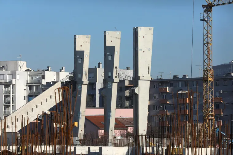 Kranjčevićeva nikad bliže zavr&scaron;etku! Pogledajte kako 'niče' stadion na koji dolazi Dinamo u 2026.